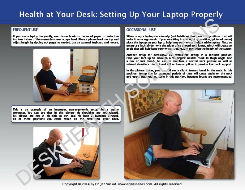 Setting up your lap top